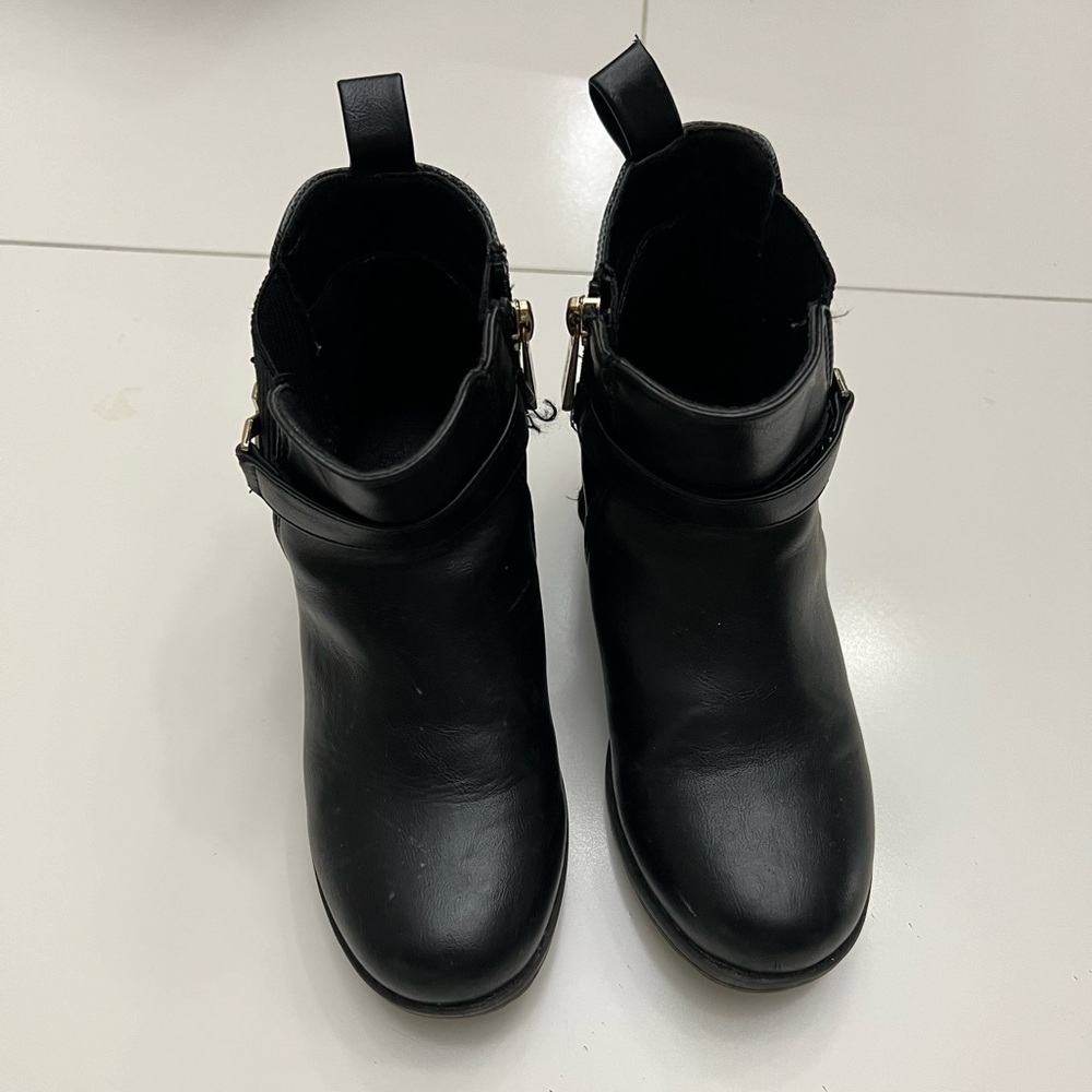 Kids Girls Michael Kors Black Boots